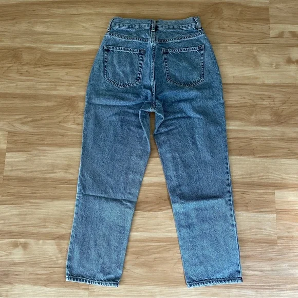 PacSun High Rise Straight Leg Jeans Blue Button Fly Women’s Size 26 - Picture 8 of 12